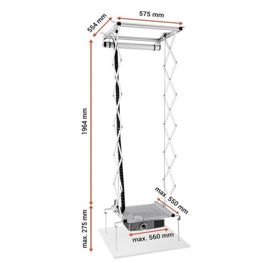 Celexon PL2000 Soporte Elevador para Proyector