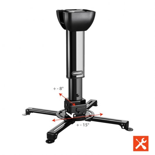 Celexon MultiCel 4060 Pro Soporte de Techo 60cm Negro