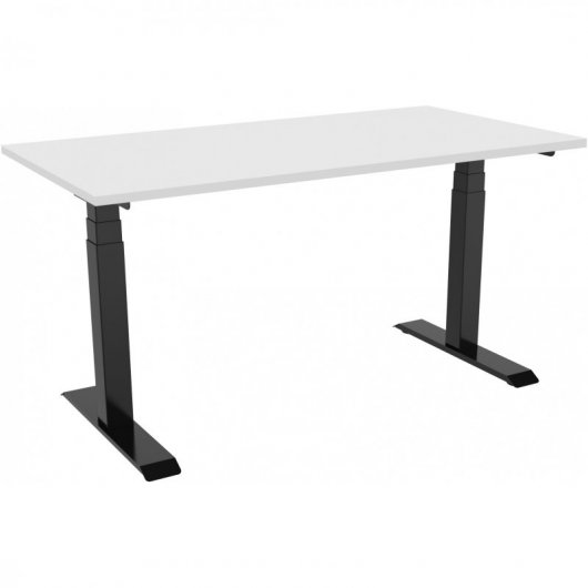 Celexon Professional eAdjust-58123 Escritorio Elevable Eléctrico Regulable Profesional 125x75cm Blanco/Negro