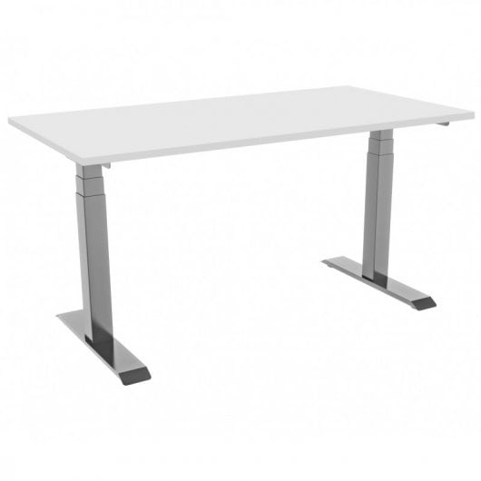 Celexon Professional eAdjust-58123 Escritorio Eléctrico Regulable 150x75cm Blanco/Gris