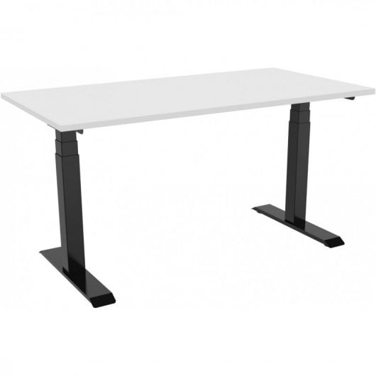 Celexon Professional eAdjust-58123 Escritorio Eléctrico Elevable Regulable 175x75cm Blanco/Negro