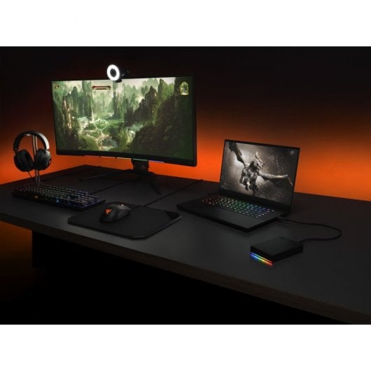 Seagate Game Drive FireCuda Externe Festplatte 2 TB Schwarz
