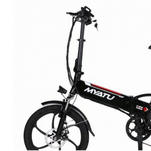 Jolitec Ebike Revolution City 30 Bicicleta Eléctrica Plegable Negra