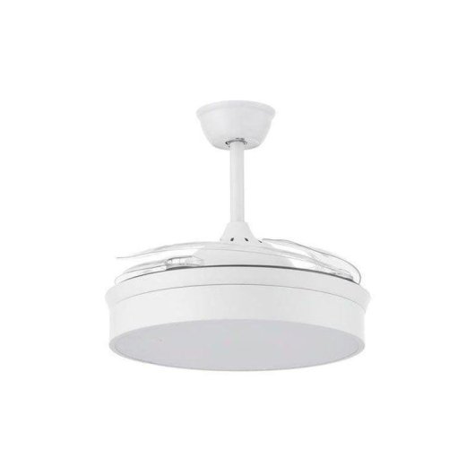 Ventilateur de Plafond avec Lumière Ledme Mistra 72W 100cm 6 Vitesses Pales Rétractables Télécommande WiFi