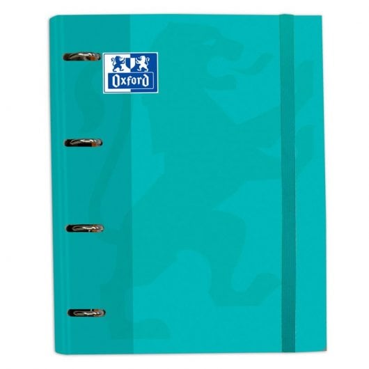 Oxford Classic EuropeanBinder Pack 4 Archivadores Carpeblock con Recambio A4+ Menta Helada
