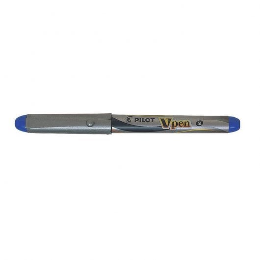 Pilot V-Pen Caja 12 Plumas Desechables 0.4mm Azul