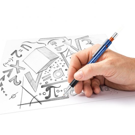 Staedtler Mars Micro Caja 10 Portaminas 0.5mm Azul