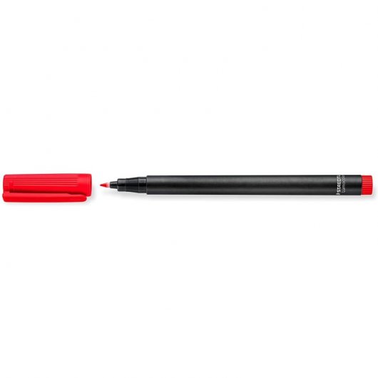 Staedtler Lumocolor 318-2 Caja 10 Rotuladores Permanentes 0.6mm Rojo
