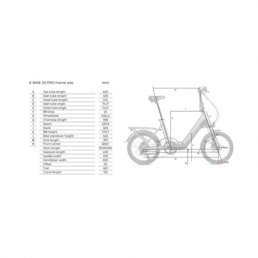 Moma Bikes eBike 20 Pro Bicicleta Eléctrica Plegable