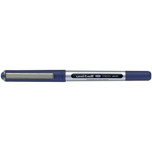 Uni-Ball Eye Micro UB-150 Caja 12 Bolígrafos de Tinta Pigmentada Azul