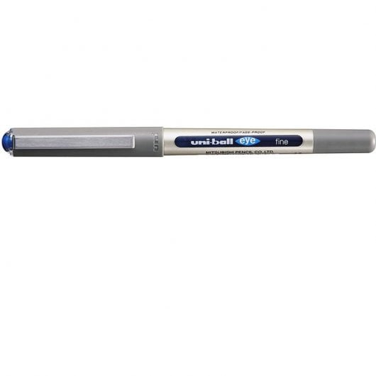 Uni-Ball Eye Fine UB-157 Caja 12 Bolígrafos de Tinta Pigmentada Azul