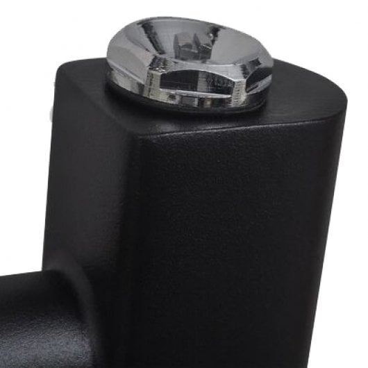 VidaXL Toallero Calefactor 600x1160mm Negro