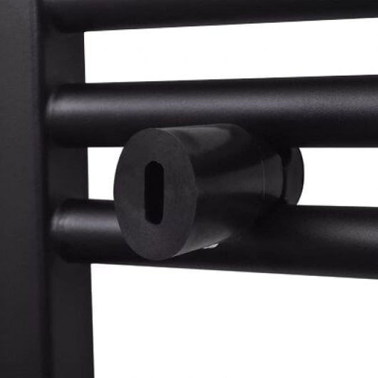 VidaXL Toallero Calefactor 600x1160mm Negro