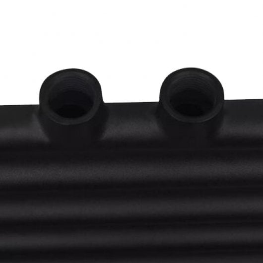 VidaXL Toallero Calefactor 600x1160mm Negro