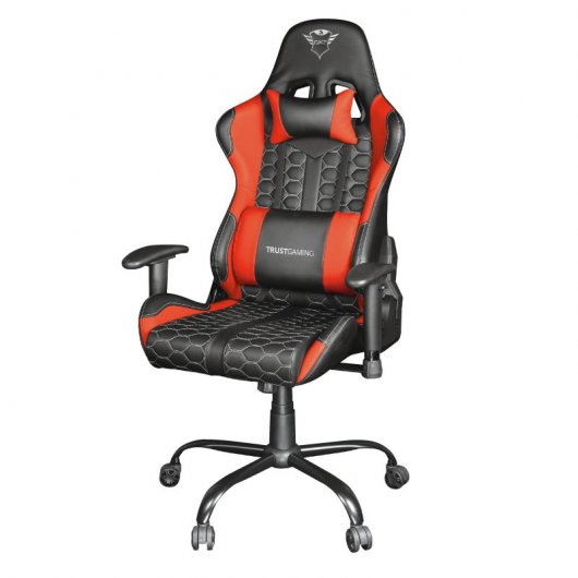 Trust GXT 708R Resto Silla Gaming Negro/Rojo