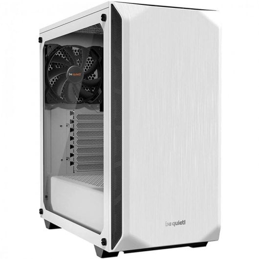 Silenzio! Pure Base 500 Window Vetro temperato bianco USB 3.1 Bianco