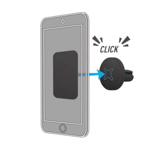 Mobilis U.FIX Universal Car Air Vent Kit Autohalterung für Smartphone