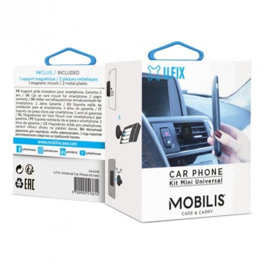 Mobilis U.FIX Universal Car Air Vent Kit Autohalterung für Smartphone