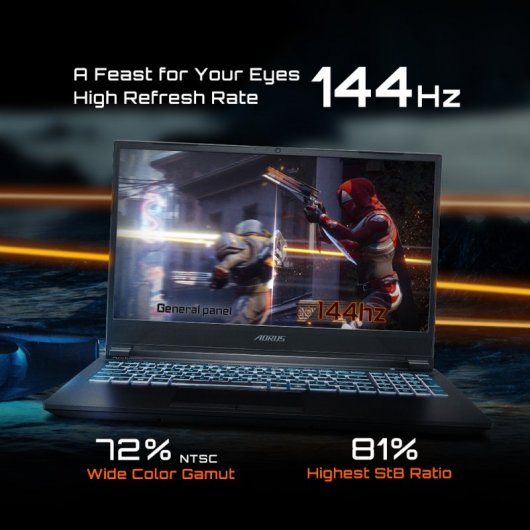 Gigabyte G5 MD-51ES123SD Intel Core i5-11400H/16GB/512GB SSD/RTX 3050Ti/15.6"