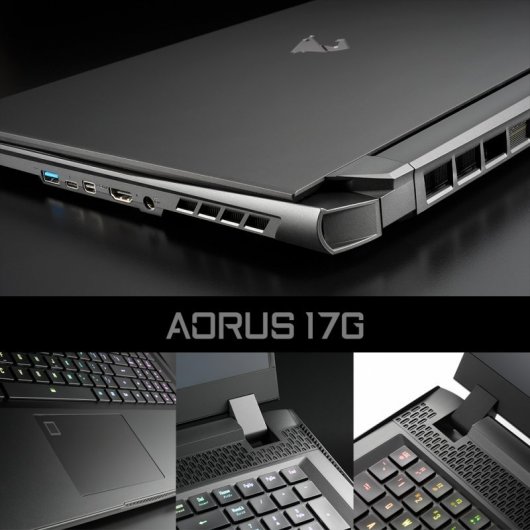 Gigabyte AORUS 17G YD-73ES345SH Intel Core i7-11800H/32GB/512GB SSD/RTX 3080/17.3"