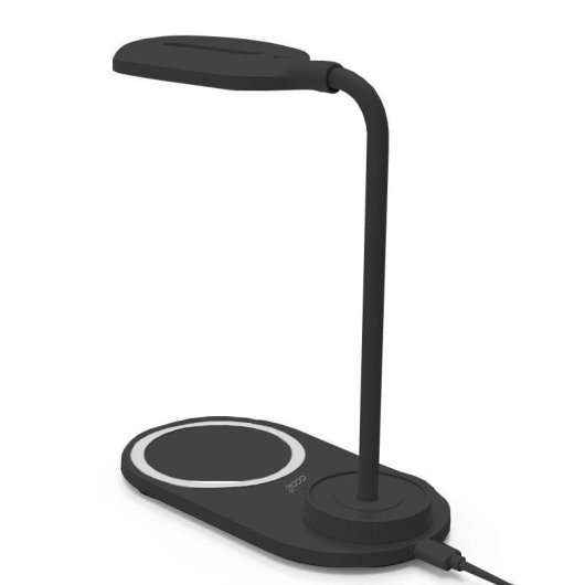 Lâmpada LED Cool com Base de Carga Sem Fios Qi