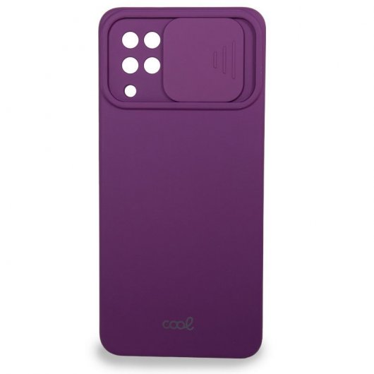 Cool Funda con Protección de Cámara Violeta para Samsung Galaxy A12 / M12