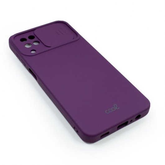Cool Funda con Protección de Cámara Violeta para Samsung Galaxy A12 / M12