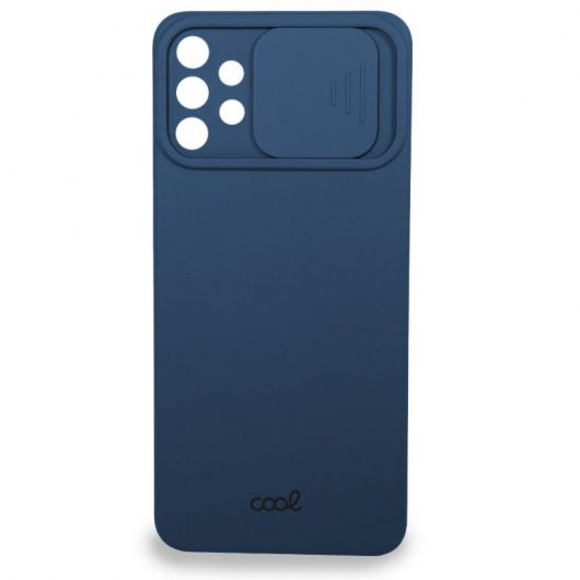 Cool Funda con Protección de Cámara Azul Marino para Samsung Galaxy A32 5G