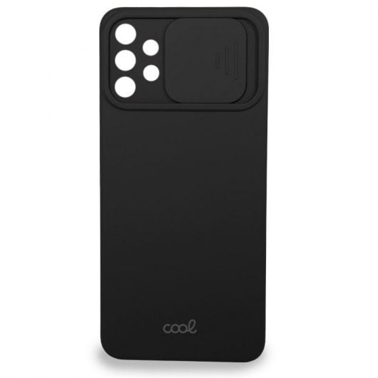 Cool Capa Preta com Proteção de Câmara para Samsung Galaxy A72