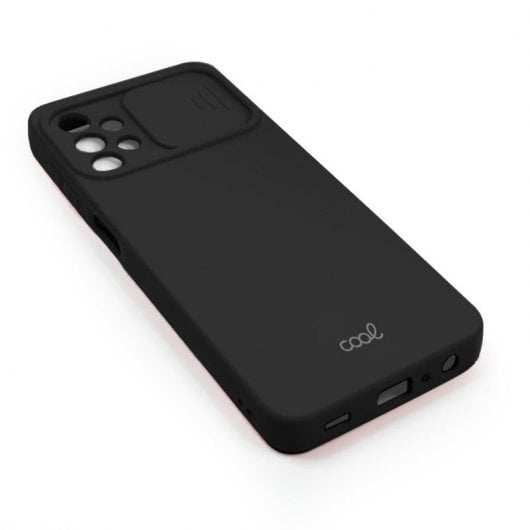 Cool Capa Preta com Proteção de Câmara para Samsung Galaxy A72