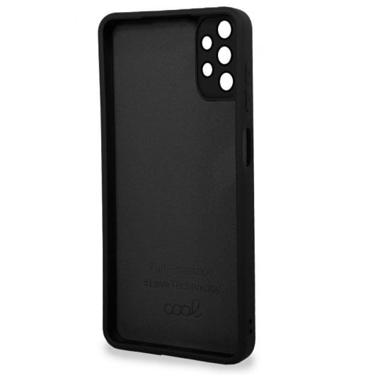 Cool Capa Preta com Proteção de Câmara para Samsung Galaxy A72