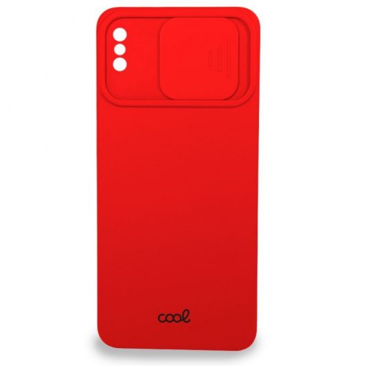 Coque cool avec protection d'appareil photo rouge iPhone X / iPhone XS