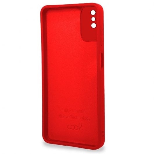 Coque cool avec protection d'appareil photo rouge iPhone X / iPhone XS