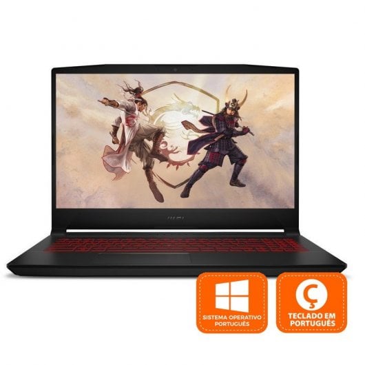 MSI Katana GF66 11UD-057PT Intel Core i7-11800H/16GB/1TB SSD/RTX 3050Ti/15.6'' (PT)