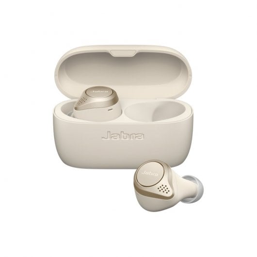 Jabra Elite 75t Auriculares True Wireless Dourado/Bege