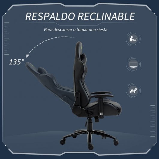 Vinsetto Silla Gaming Negro