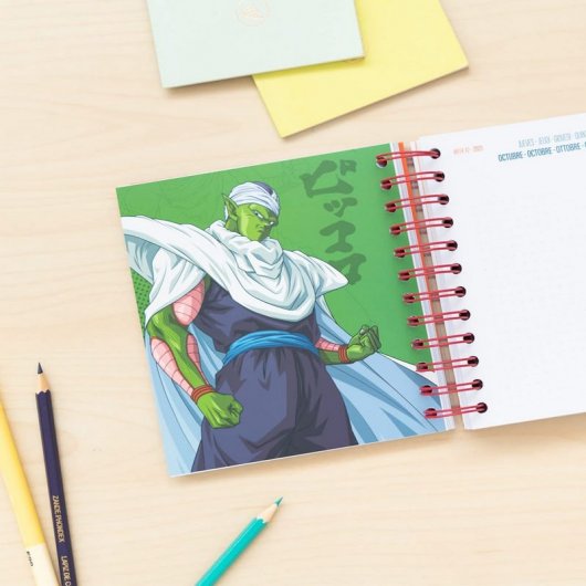 Agenda scolaire 2021/2022 d'Erik Editores Page Dragon Ball de jour moyen