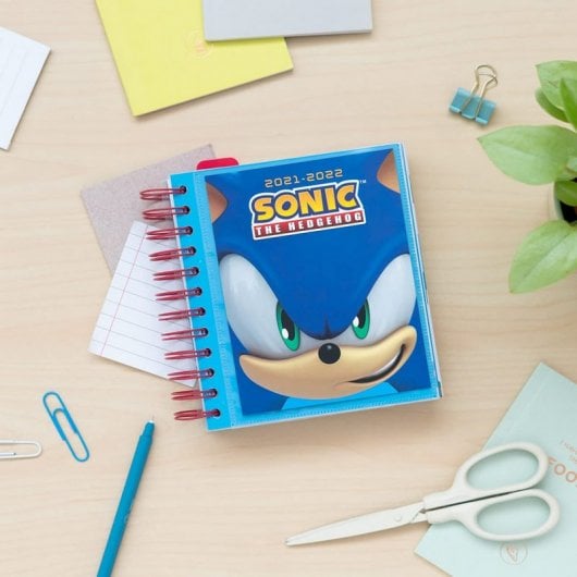 Erik Agenda Escolar 2021/2022 Mediana Día Página Sonic