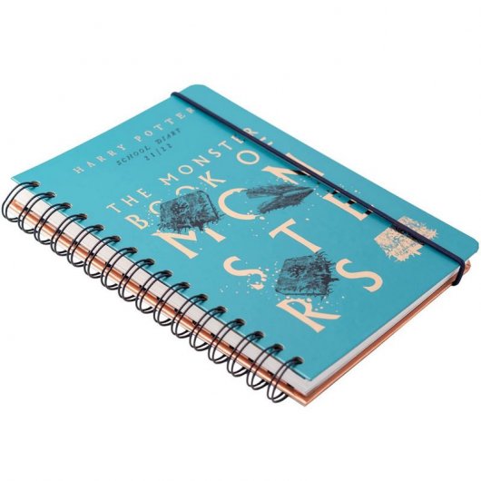 Erik Agenda Escolar 2021/2022 A5 Semana Vista Monster Book Harry Potter