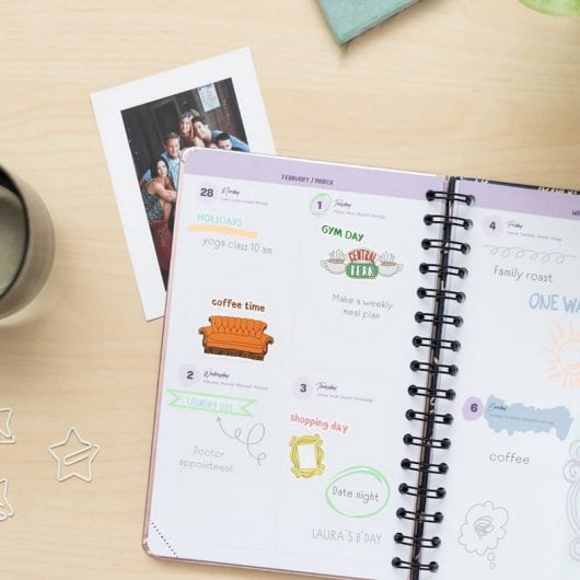 Agenda Scolaire Erik 2021/2022 A5 Semaine Amis