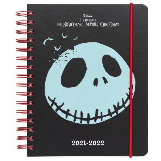 Agenda scolaire Erik 2021/2022 A5, vue semaine, L'Étrange Noël de Monsieur Jack