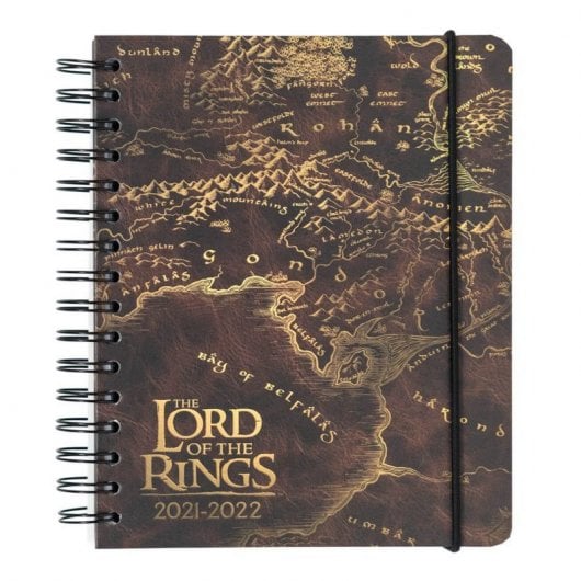Agenda Scolaire Erik 2021/2022 A5 Vue Semaine Le Seigneur des Anneaux