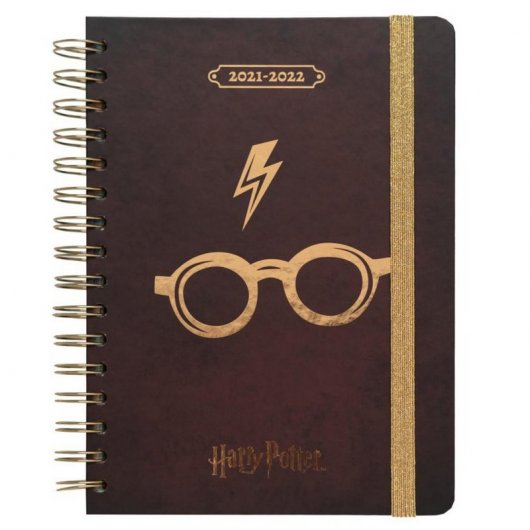 Erik Agenda Escolar 2021/2022 A5 Semana Vista Harry Potter