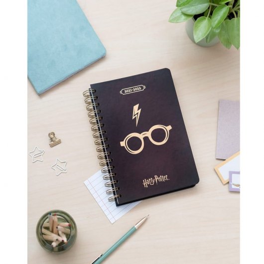 Erik Agenda Escolar 2021/2022 A5 Semana Vista Harry Potter