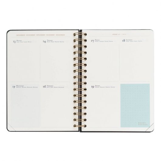 Erik Agenda Escolar 2021/2022 A5 Semana Vista Harry Potter