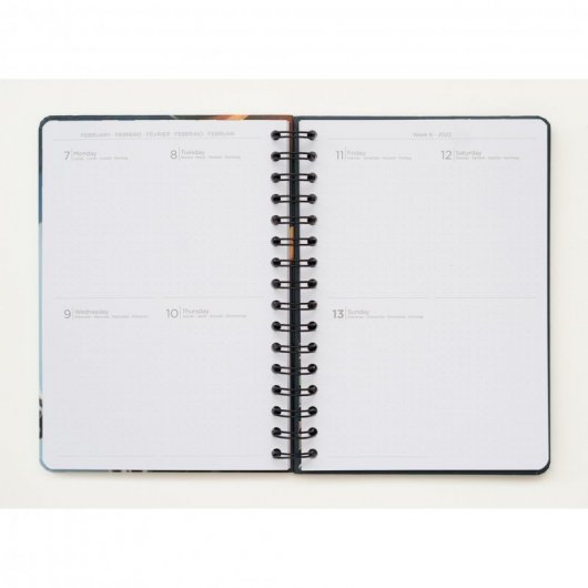 Erik Agenda Escolar 2021/2022 A5 Semana Vista Star Wars The Mandalorian Kalenda