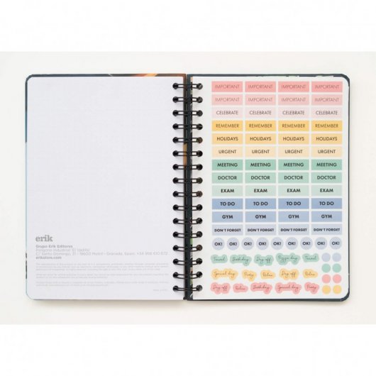 Erik Agenda Escolar 2021/2022 A5 Semana Vista Star Wars The Mandalorian Kalenda