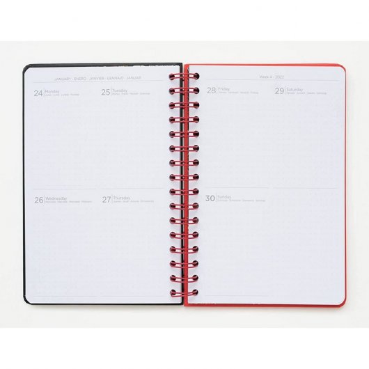 Erik Agenda Escolar 2021/2022 A5 Semana Vista Star Wars The Mandalorian Kalenda