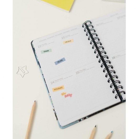 Erik Agenda Escolar 2021/2022 A5 Semana Vista Star Wars The Mandalorian Kalenda