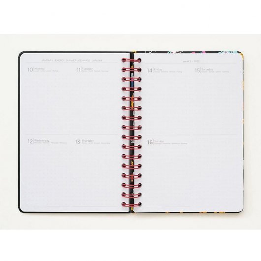 Erik Agenda Escolar 2021/2022 A5 Semana Vista Kalenda Harry Potter